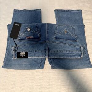 Hudson Jeans Women's Straight Leg Blue Denim